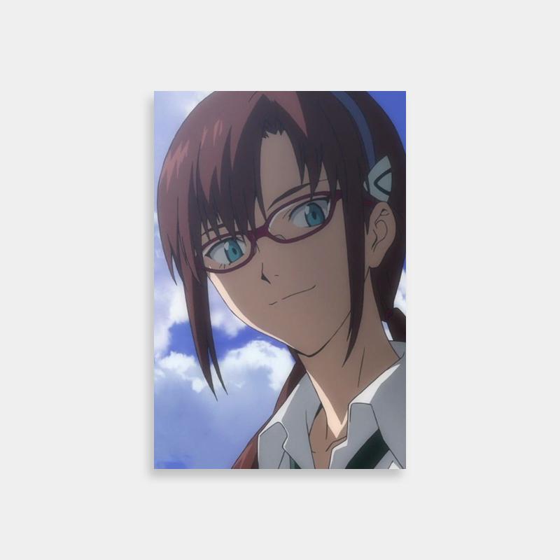 Mari Illustrious Makinami Neon Genesis Evangelion Poster - Glasses and Tie Pose