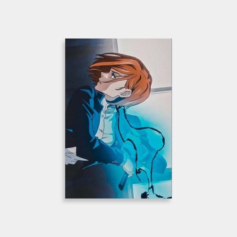 Nobara Kugisaki Jujutsu Kaisen Art Print - Red Hair Character Portrait