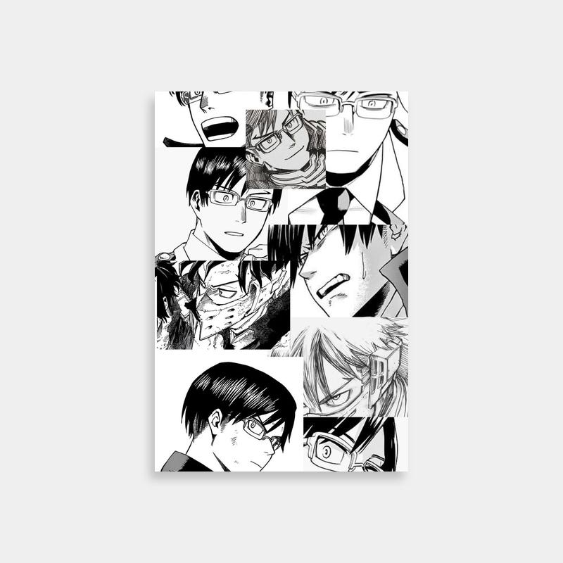 Tenya Iida Expressive Anime Poster - My Hero Academia Decor