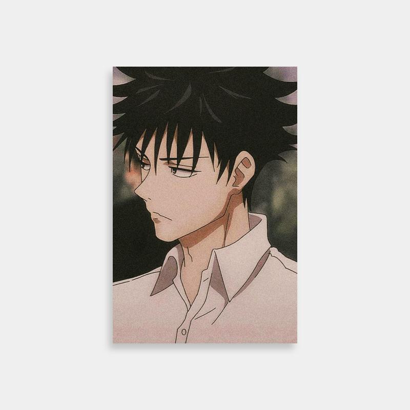 Megumi Fushiguro Jujutsu Kaisen Poster - Stylish Anime Character Art