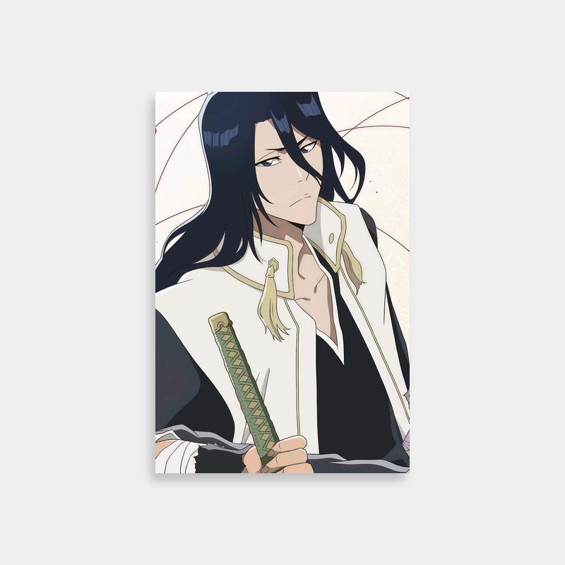 Byakuya Kuchiki Bleach Official Art Illustration Poster