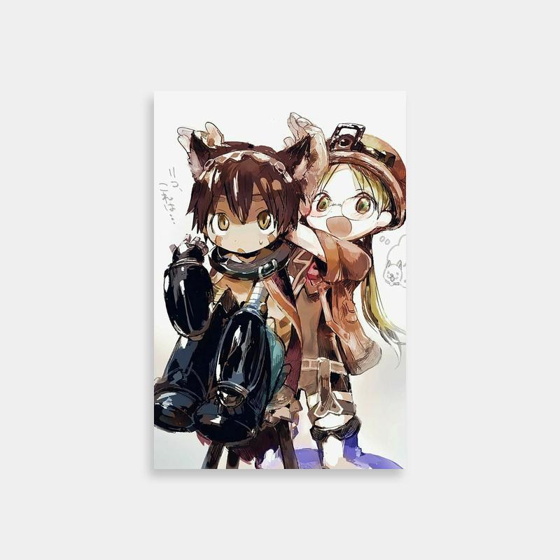 Riko Made in Abyss Emotional Anime Poster - Tender Moment