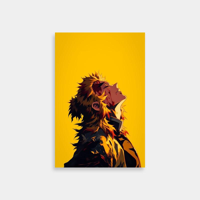 Rengoku Kyojuro Demon Slayer Poster
