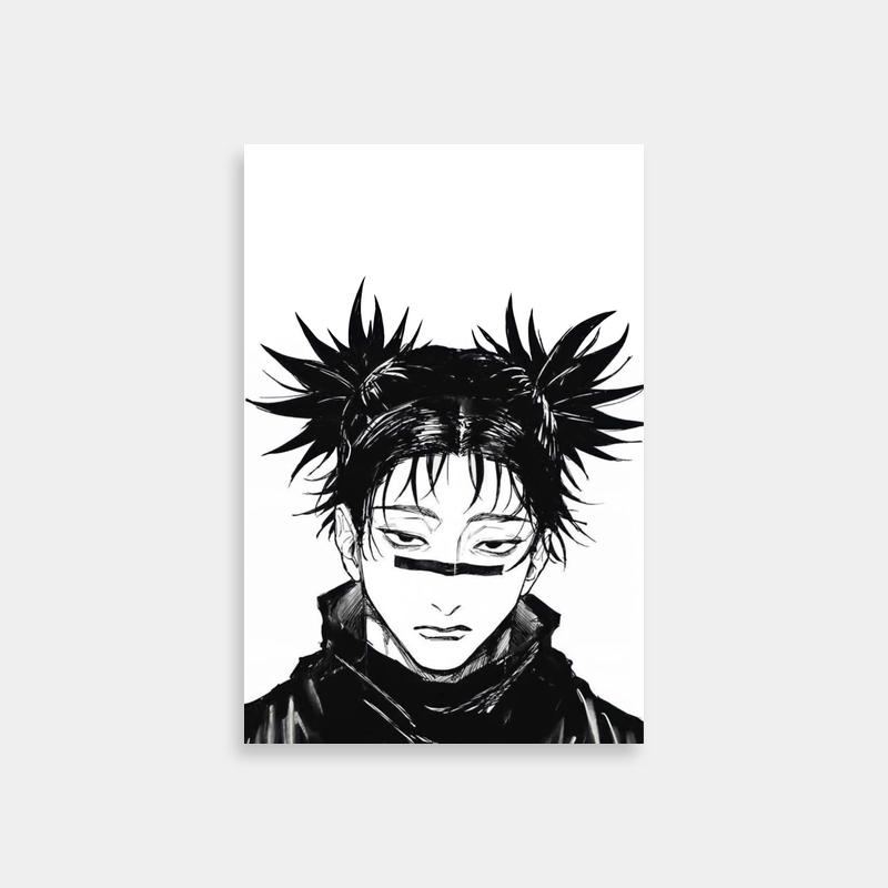 Choso Jujutsu Kaisen Poster - Spiked Hair Anime Character
