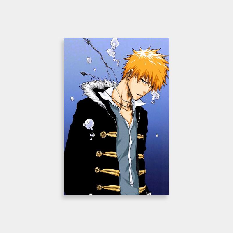 Ichigo Kurosaki Anime Poster - Stylish Outfit Art