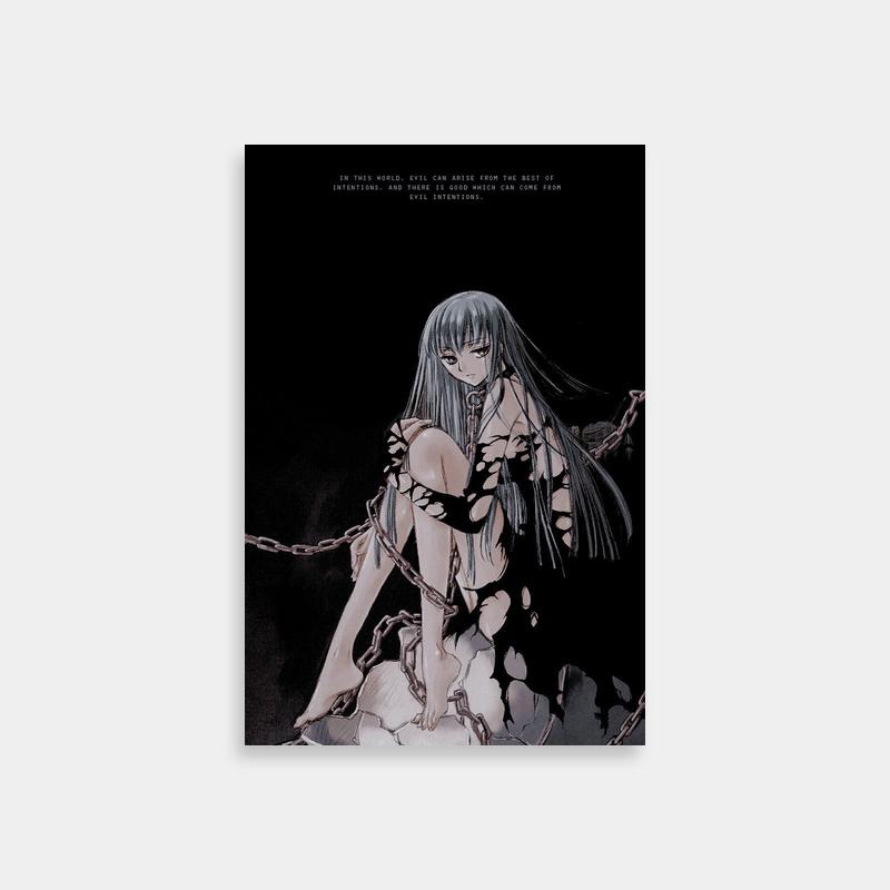 C.C. Code Geass Poster - Chained Anime Art