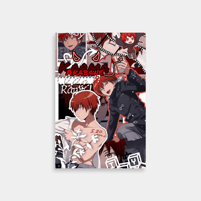 Karma Akabane Posing Anime Poster - Assassination Classroom Art