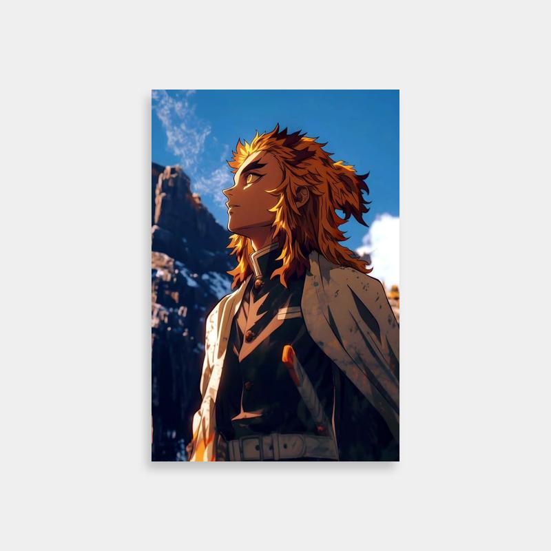 Rengoku Kyojuro Demon Slayer Poster