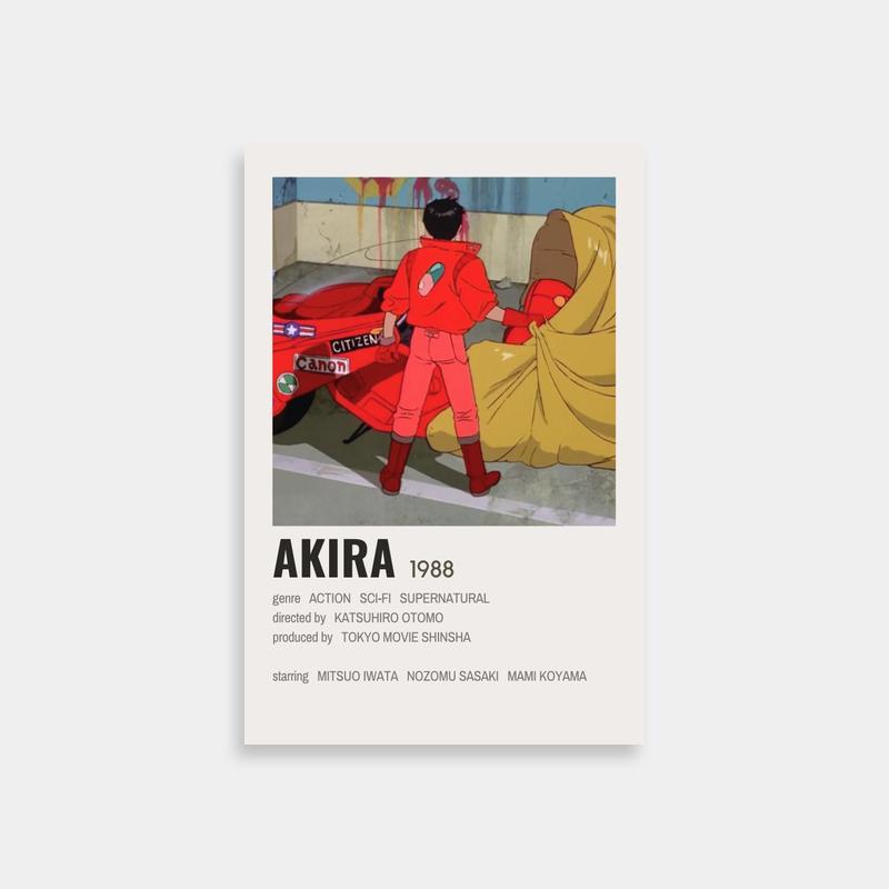 Akira Movie Advertisement Poster - Kaneda Art