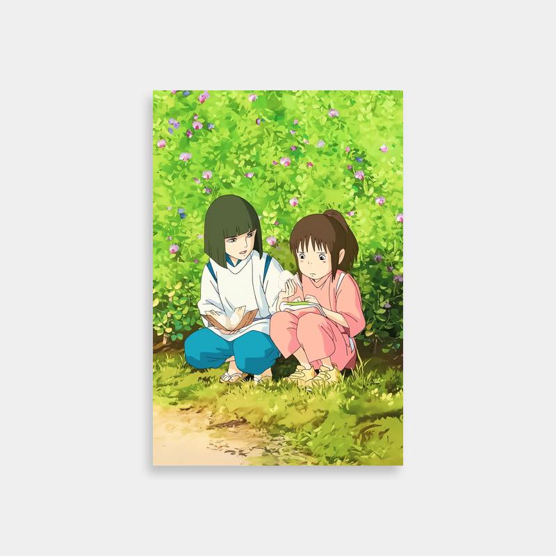 Chihiro Ogino Spirited Away Anime Poster