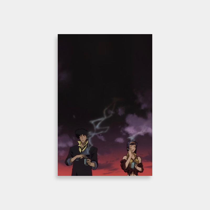 Faye Valentine Anime Poster - Cowboy Bebop