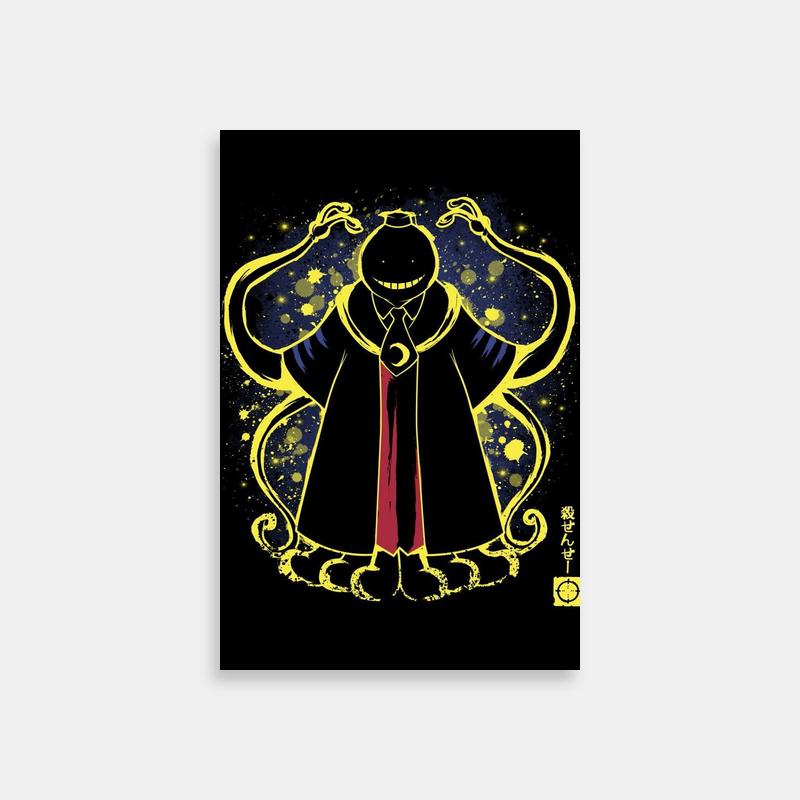 Koro-Sensei Wizard T-Shirt Design Poster - Assassination Classroom Art