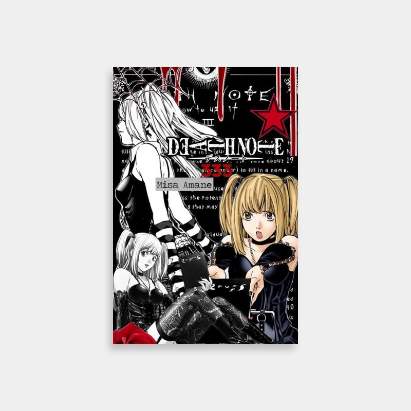 Misa Amane Death Note Poster - Official Anime Art