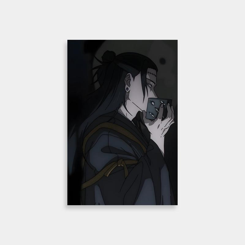 Suguru Geto Jujutsu Kaisen Anime Character Poster