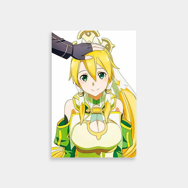Leafa Anime Character Poster - Sword Art Online Poster