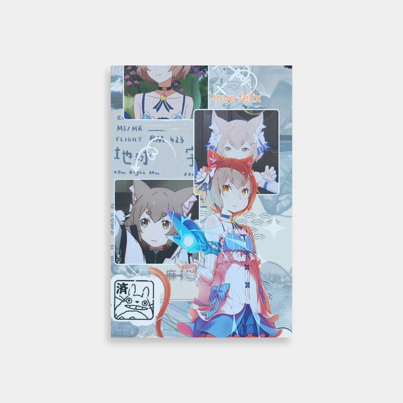 Felix Argyle Anime Poster - Expressive Re:Zero Character Art