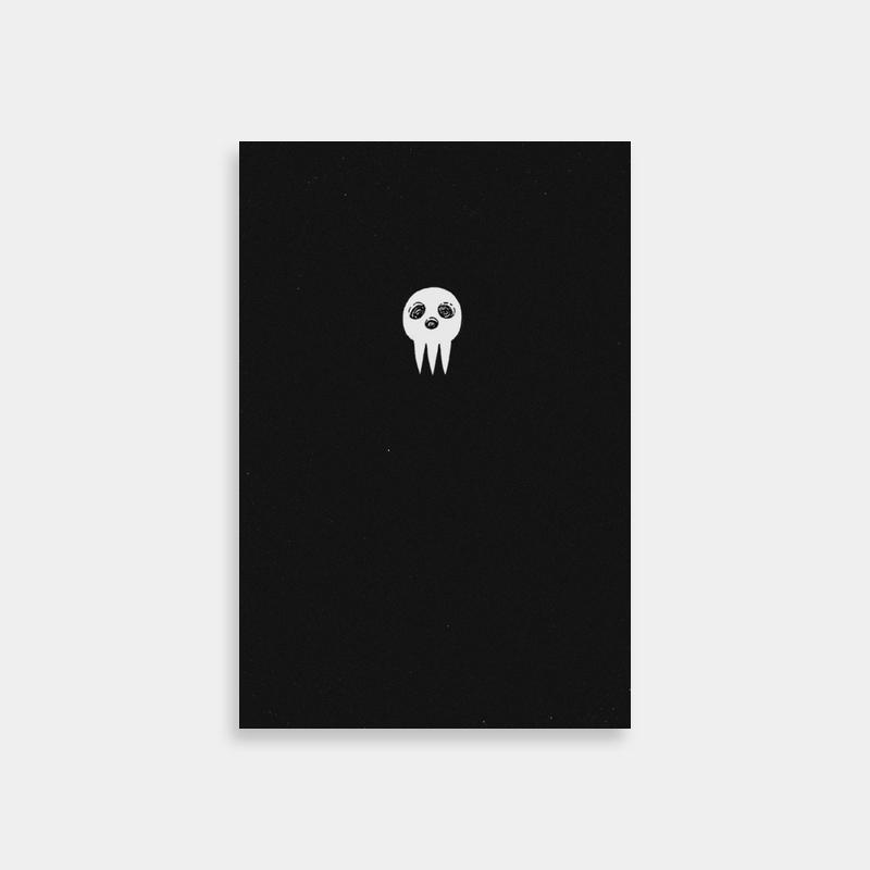 Soul Eater Ghost Face Poster - Dark Themed Anime Wall Art