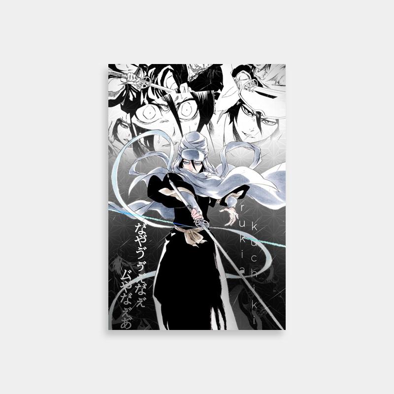 Rukia Kuchiki Bleach Poster - Anime Wall Art