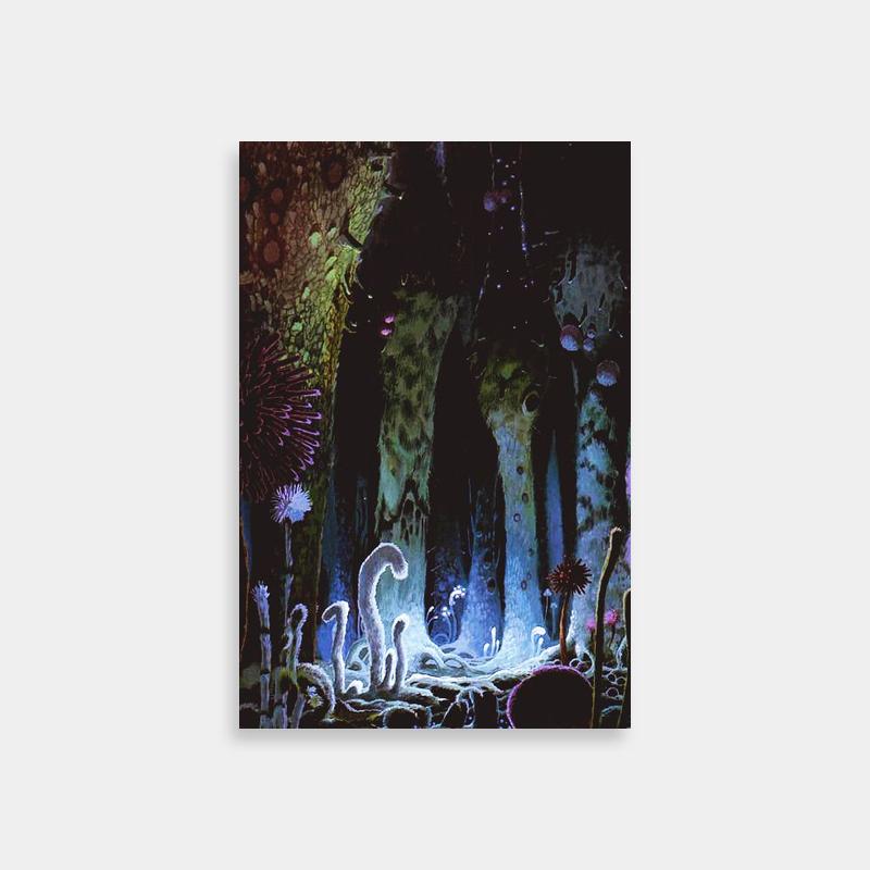 Nausicaa of the Valley of the Wind Jungle Art Print