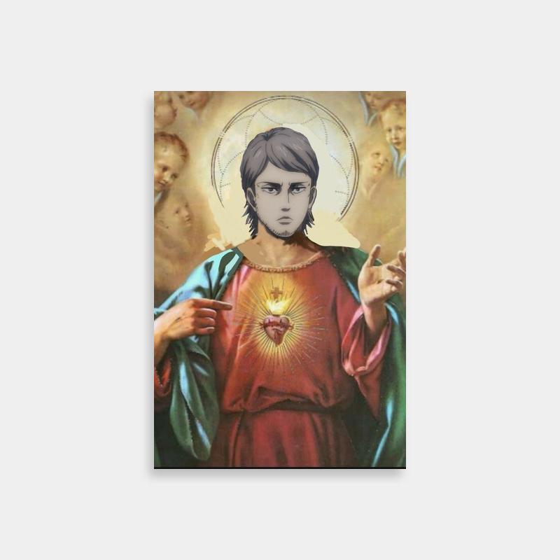Jean Kirstein Attack on Titan Poster - Religious-Themed Art