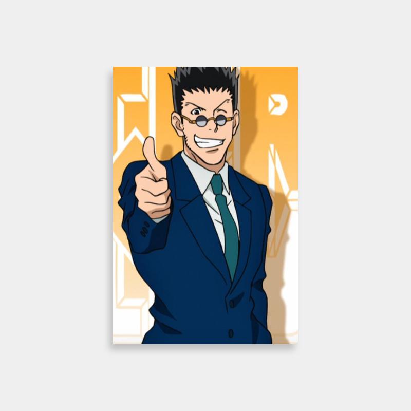 Leorio Paradinight Thumbs Up Poster - Hunter x Hunter Wall Art