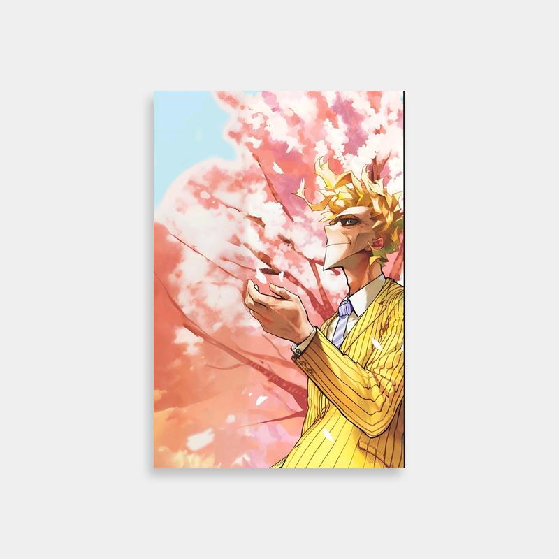 All Might My Hero Academia Poster - Yellow Suit Character Art