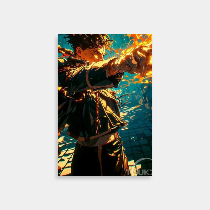 Roy Mustang Flame Alchemist Fire Hands Fullmetal Alchemist Art