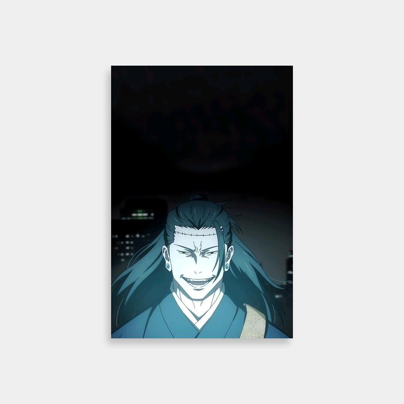 Kenjaku Jujutsu Kaisen Dark Scene Character Poster