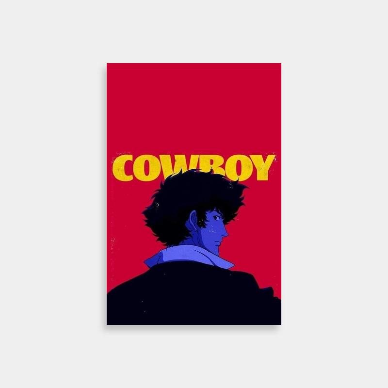 Spike Spiegel Cowboy Bebop Poster - Anime Wall Art