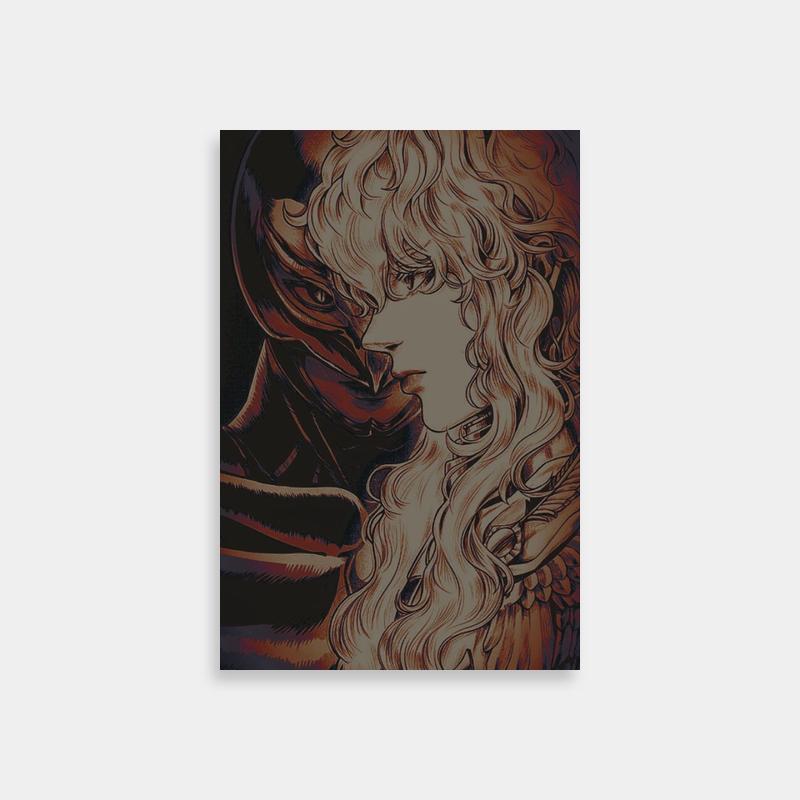 Griffith Berserk Character Art - Long-Haired Woman Portrait