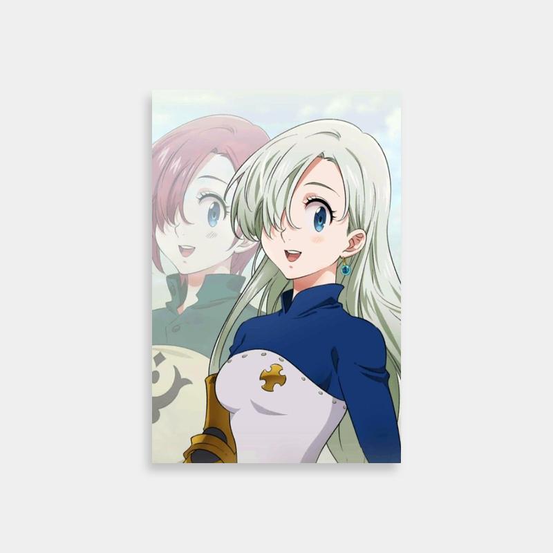 Elizabeth Liones Seven Deadly Sins Anime Poster - Official Art Collection