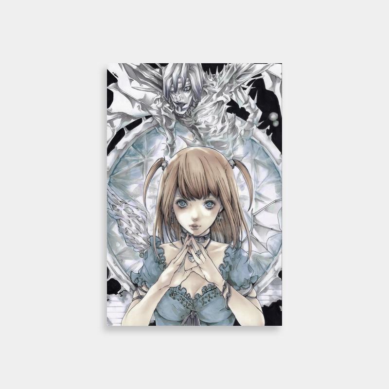 Near Death Note Anime Art - Trio of Characters