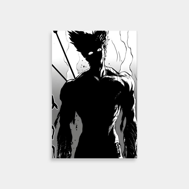 Garou One Punch Man Spear & Arrow Art Print