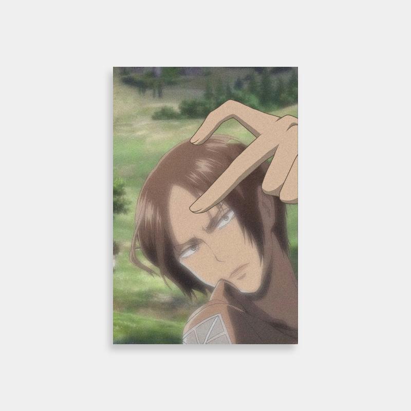 Ymir Attack on Titan Anime Poster - Emotional Character Art