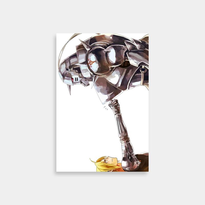 Alphonse Elric Fullmetal Alchemist Poster - Armored Woman Art Print