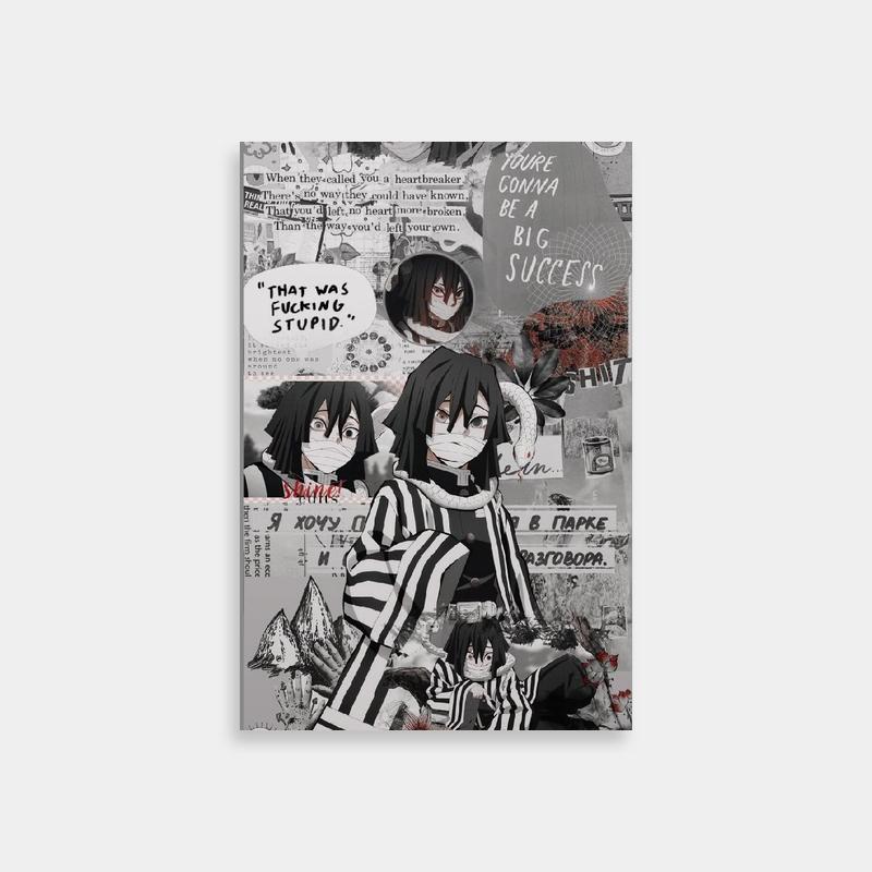 Obanai Iguro Demon Slayer Poster