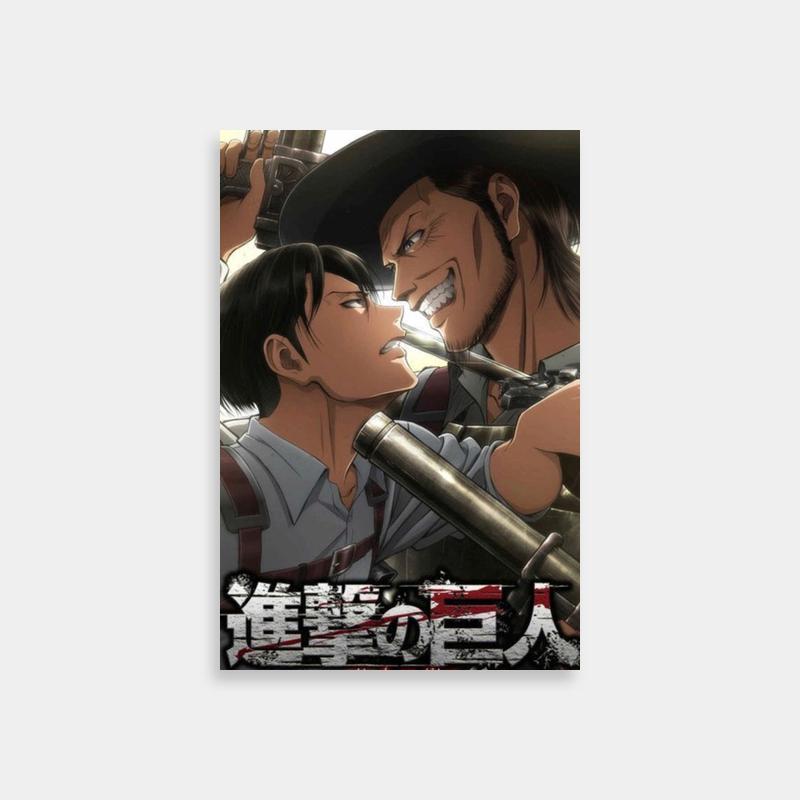 Kenny Ackerman Attack on Titan Wall Art - Levi Kenny Art