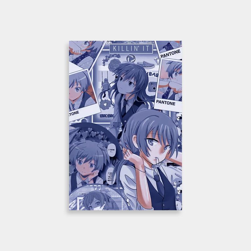 Nagisa Shiota Anime Group Poster - Assassination Classroom Character Art