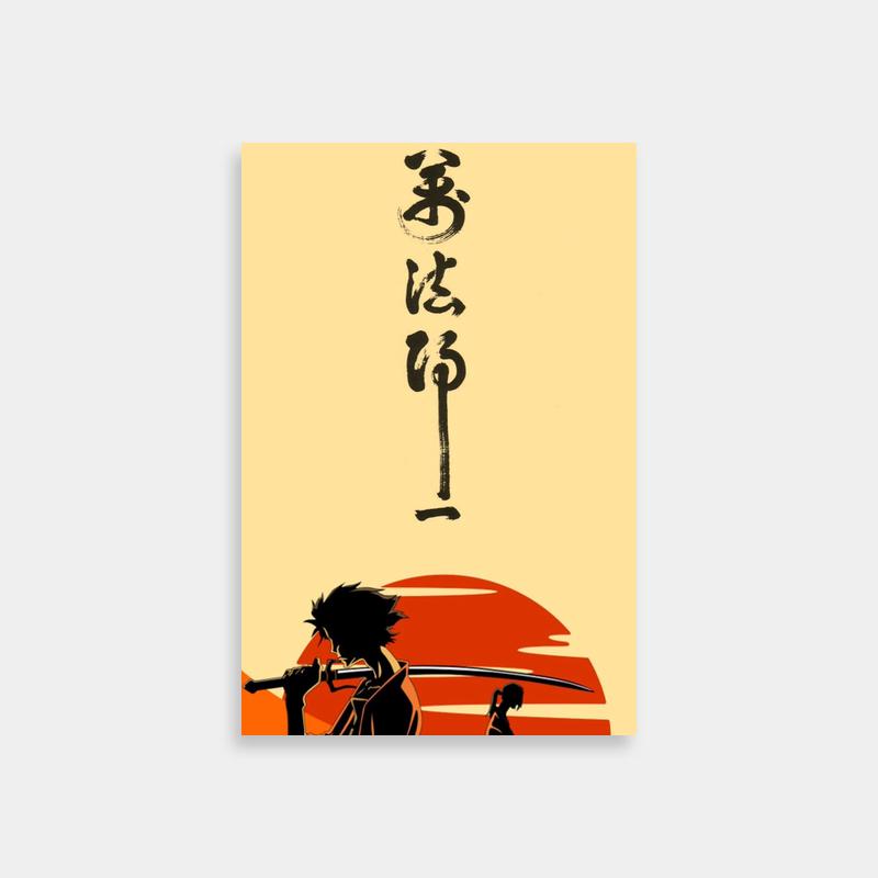 Jin Poster - Samurai Champloo Sunset Scene