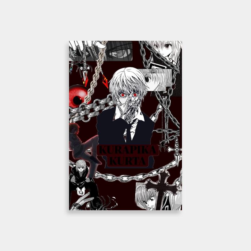 Kurapika Hunter x Hunter Chain-Themed Anime Poster
