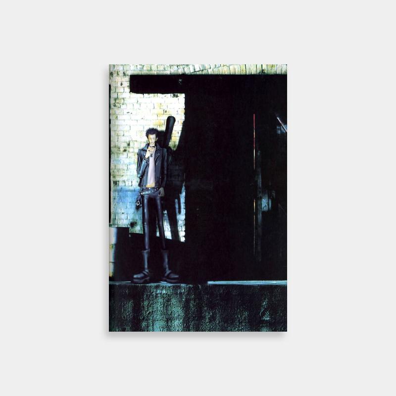 Ren Honjo Anime Poster - Man Standing by Brick Wall