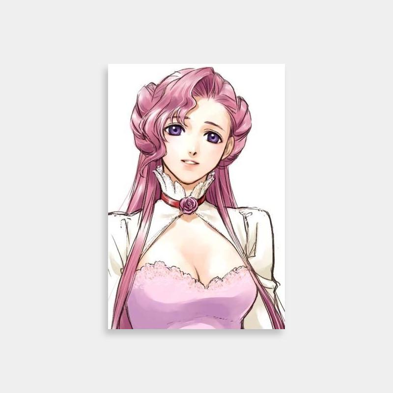 Euphemia li Britannia Code Geass Poster - Anime Character Art