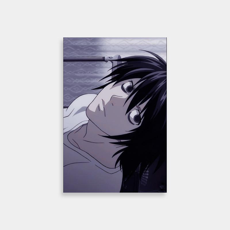 L Lawliet Death Note Wall Art - Gazing into the Distance