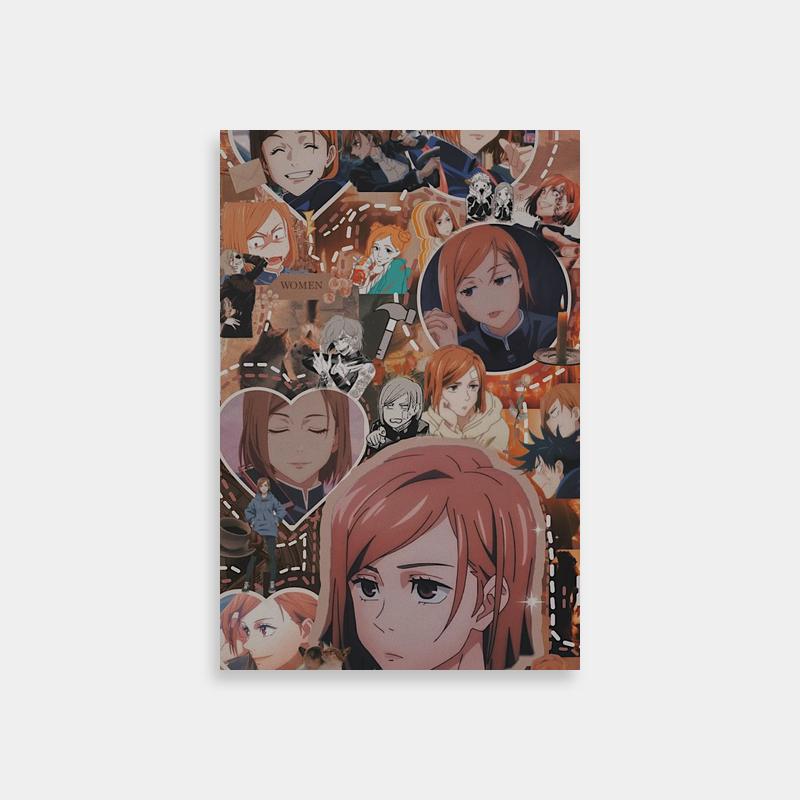 Nobara Kugisaki Jujutsu Kaisen Poster - Anime Characters & Unique Faces Art
