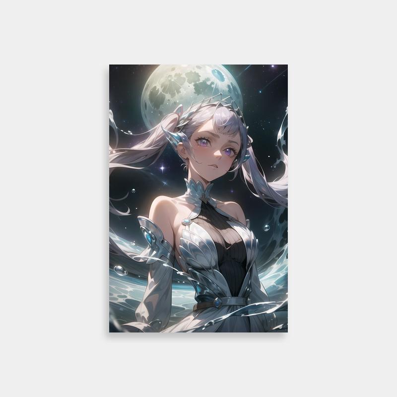 Noelle Silva Black Clover Moonlit Anime Poster