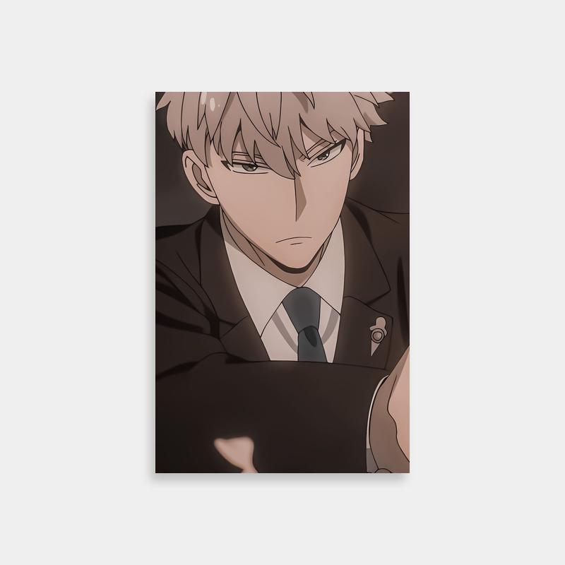 Loid Forger Anime Wall Art - Spy x Family Suit & Poster