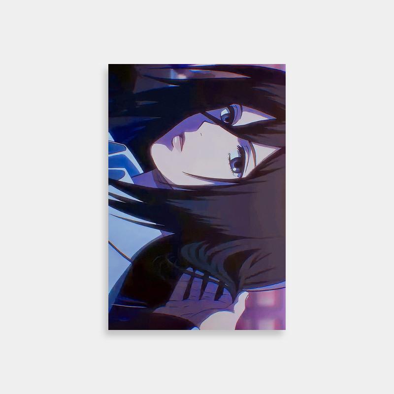 Mikasa Ackerman Gazing Anime Poster - Attack on Titan Art