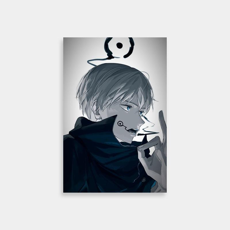 Toge Inumaki Jujutsu Kaisen Peace Sign Poster