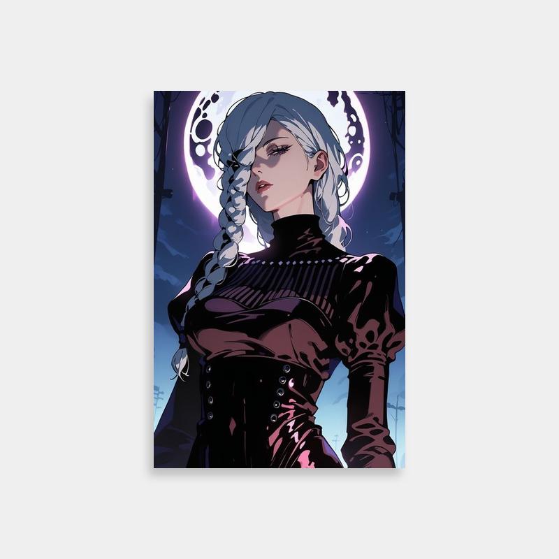 Mei Mei Jujutsu Kaisen Full Moon Anime Poster