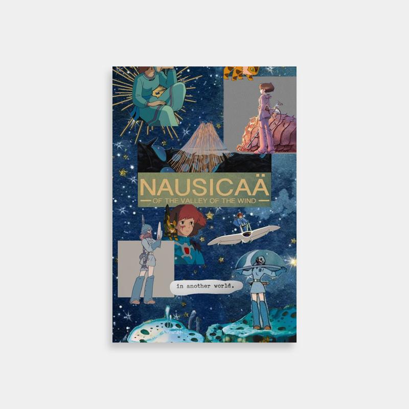 Nausicaa Valley of the Wind Poster - Studio Ghibli Art